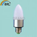 candle High power led bulb E27 tubes lighting 3w spotlighting