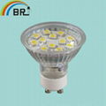 LED GU10  SMD 5050 spotlight 12PCS Lighting lamp bulb tubes 1