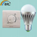 Dimmable High power led bulb tubes A60 6w  lamp spotlighting 1