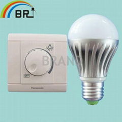 Dimmable High power led bulb tubes A60 6w  lamp spotlighting