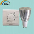 High power led spotlight GU10 6w LED bulb tubes lamp downlighting