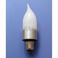 candle High power led bulb E27 tubes lighting 3w spotlighting 2