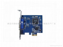 4路 PCI-E D1預覽 實時回放視頻採集卡（404D)