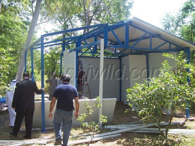 Prefabricated house PA type for disaster relief temporary  3