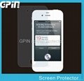 Scratch protection Clear screen protector for iphone 4S 1