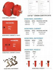 fire hose reel assembly &cabinet