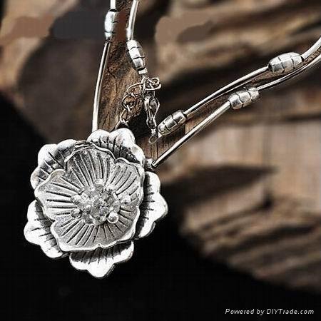 tibetan silver necklace 2