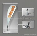 Teardrop Banner Stand 1