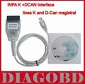 BMW INPA k+can, K+DCAN USB Interface Ediabas for BMW diagnotic Tool with BMW 20p