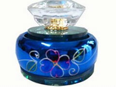 crystal perfume bottle