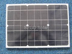 15W 9V Mono solar panel