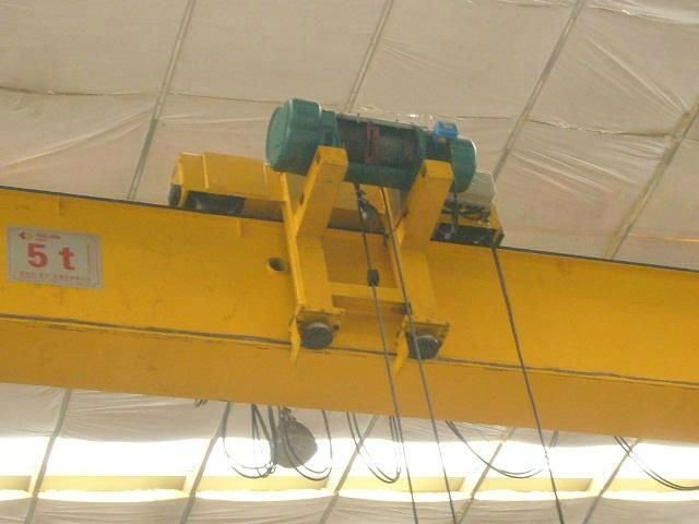 LDP type top running single girder overhead crane 