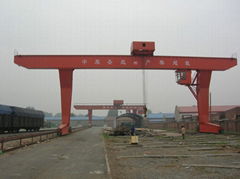 L type single-girder gantry crane 