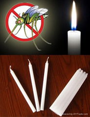 Mosquito repellent candles