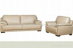 leather sofa