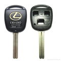 toyota transponder remote key 2