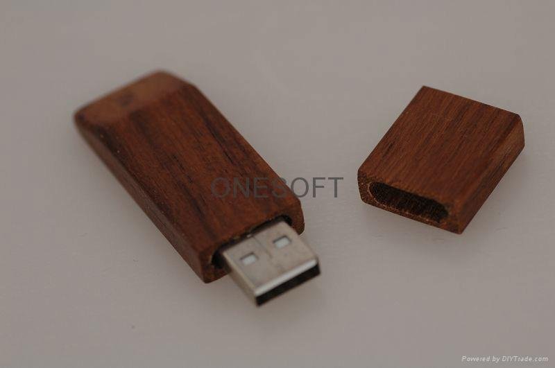 wood flash drive