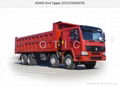 SINOTRUCK HOWO 8X4 TIPPER TRUCK 4