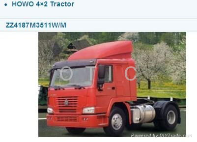 SINOTRUK HOWO TRACTOR TRUCK  4