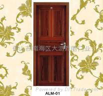 Three-Star Aluminium-wooden Door