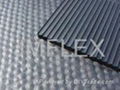 Wide/Fine Ribbed Rubber Sheet 2