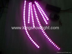 6pc PURPLE LED FLEXIBLE LED STRIP KIT