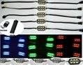 super bright 6pc led motorcycle light