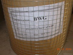 Galvanized welded wire mesh