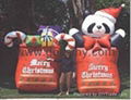 inflatable christmas product/santa claus/snowman