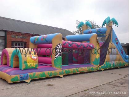 inflatable obstacle/bouncer/castle/tunnel  3