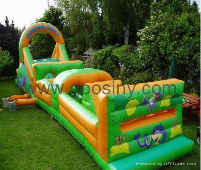 inflatable obstacle/bouncer/castle/tunnel  4