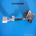 HP  DC POWER JACK WITH CABLE DW098 1