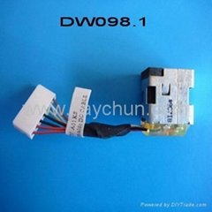 HP DC POWER JACK WITH CABLE DW098.1