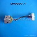 HP DC POWR JACK WITH CABLE DW097.1 1