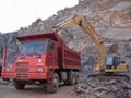 Mining dump truck