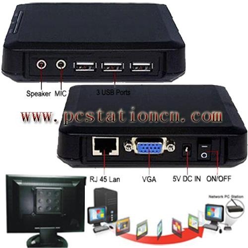 Hotsales Thin Client PC Station Terminal with 3 USB port for Printer