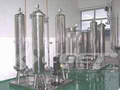 Draft beer filter machine