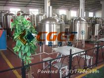 Hotel beer brewing equipment