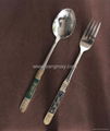 Stainless steel knife fork 4