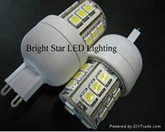 Dimmable LED G9 with 21pcs 5050SMD