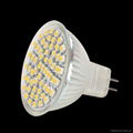 MR16 smd LED Spotlight with 60pcs 3528SMD