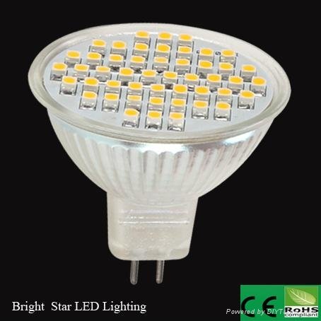 MR16 smd LED Spotlight with 60pcs 3528SMD 2