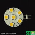 G4 led lamp with 6pcs 5050SMD,10-30VAC/DC 4