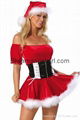 Sexy hot christmas lingerie fancy dresses  4