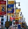 Sell China street pole banner with China bracket 2