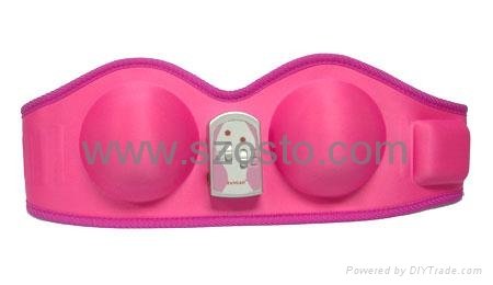 Breast growth massager
