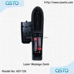 Laser massage comb