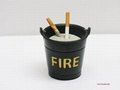 消防桶煙灰缸禮品設計--禮品設計