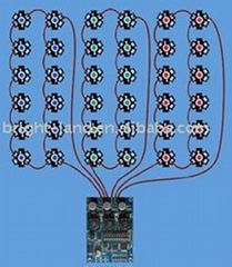 Super Compact 3 Channel DMX512 Power LED Driver 350mA or 700mA