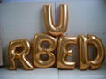 letter foil balloon